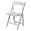 Weddingchair / bruiloft klapstoel wit