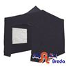 easy up tent zwart 3x3 meter