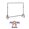 Garderoberek chroom 48  haken