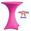 Statafelrok roze Stretch 