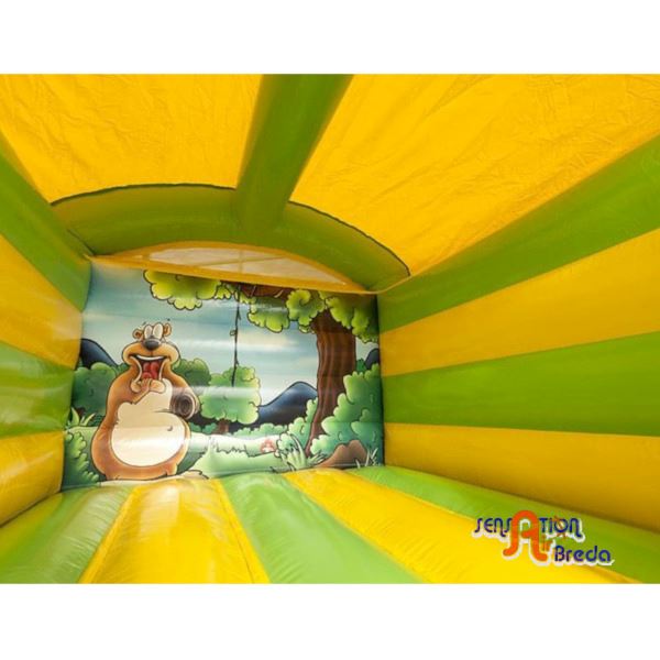 Springkussen Jungle met dak Springkussen Jungle met dak